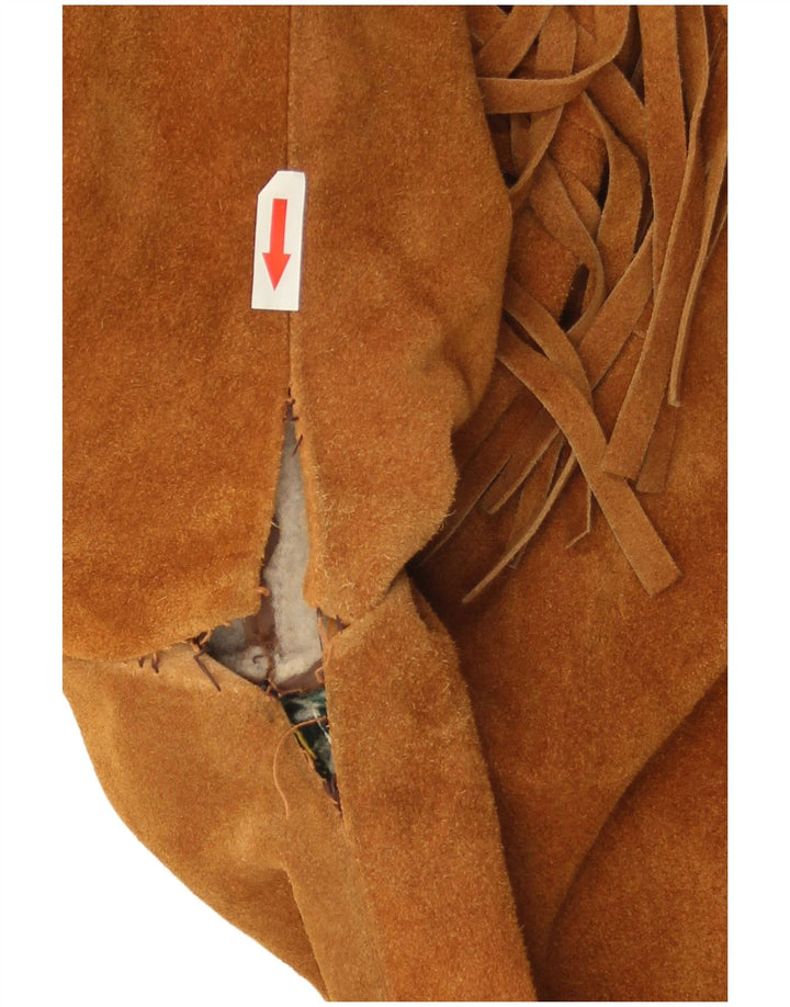 Vintage herre ruskindsjakke UK 40 Large Brown