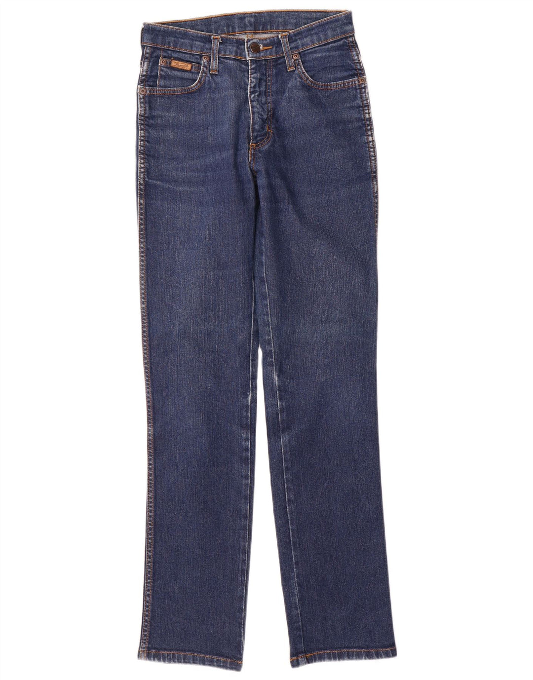 Wrangler Dame ROXANNE Straight Jeans W24 L30 Blå Bomuld