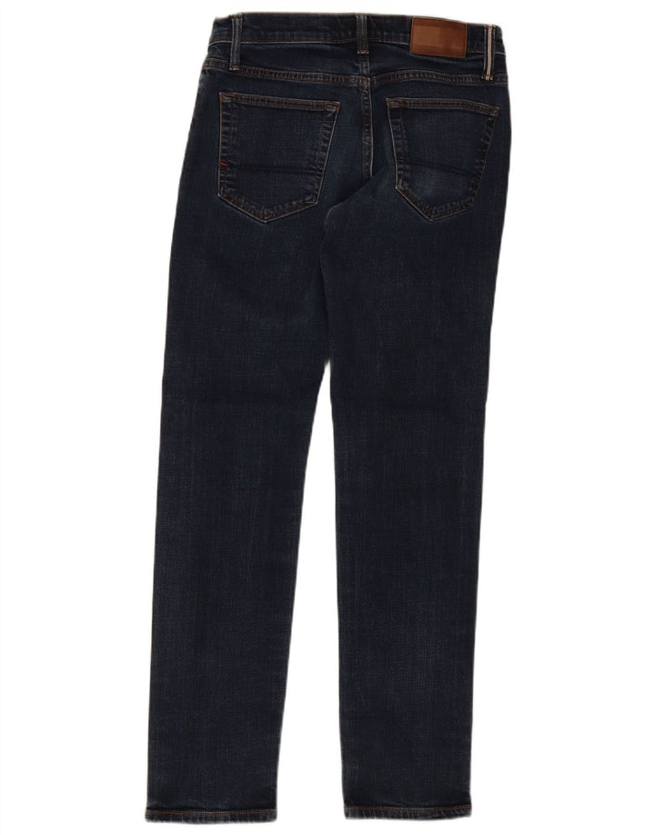 Tommy Hilfiger Herre Slim Jeans W30 L32 Blå Bomuld