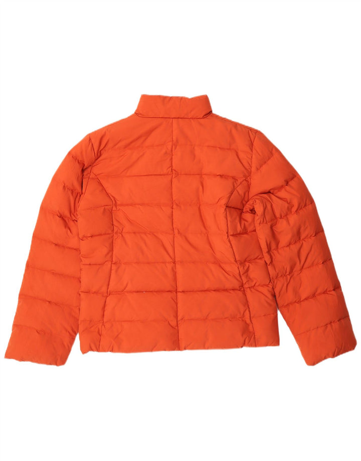 Vintage polstret damejakke UK 14 Medium Rød