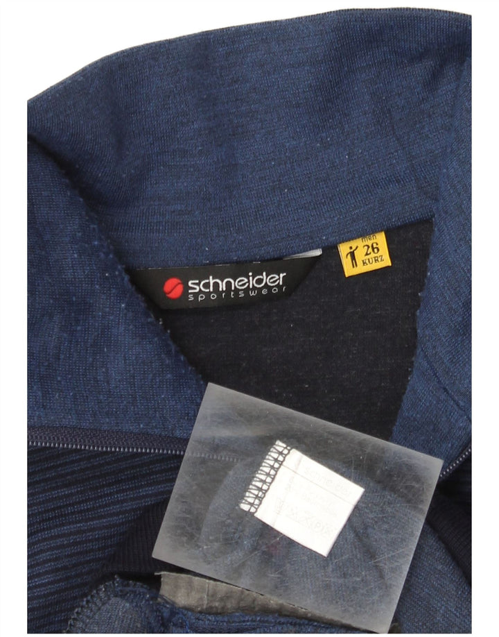 Schneider Cardigan sweater til mænd Medium Marineblå Colourblock polyakryl