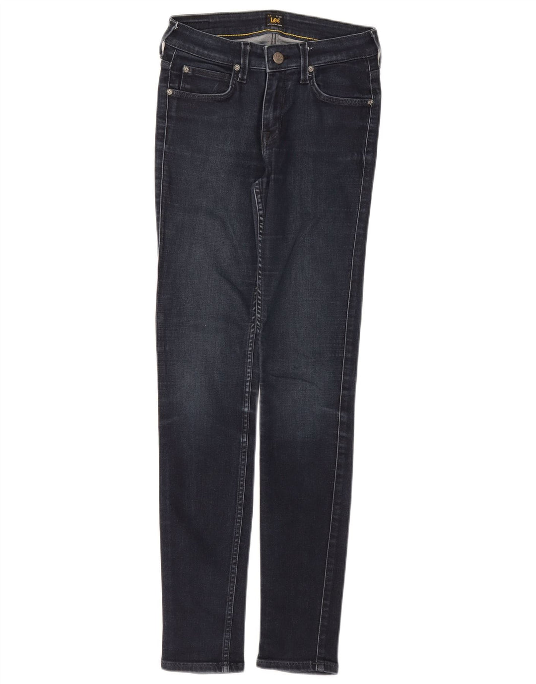 Lee Dame Skinny Jeans W28 L30 Marineblå Bomuld