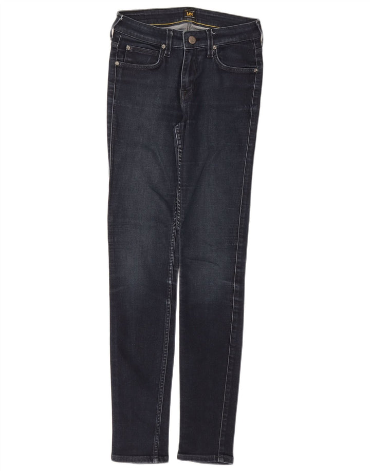 Lee Dame Skinny Jeans W28 L30 Marineblå Bomuld