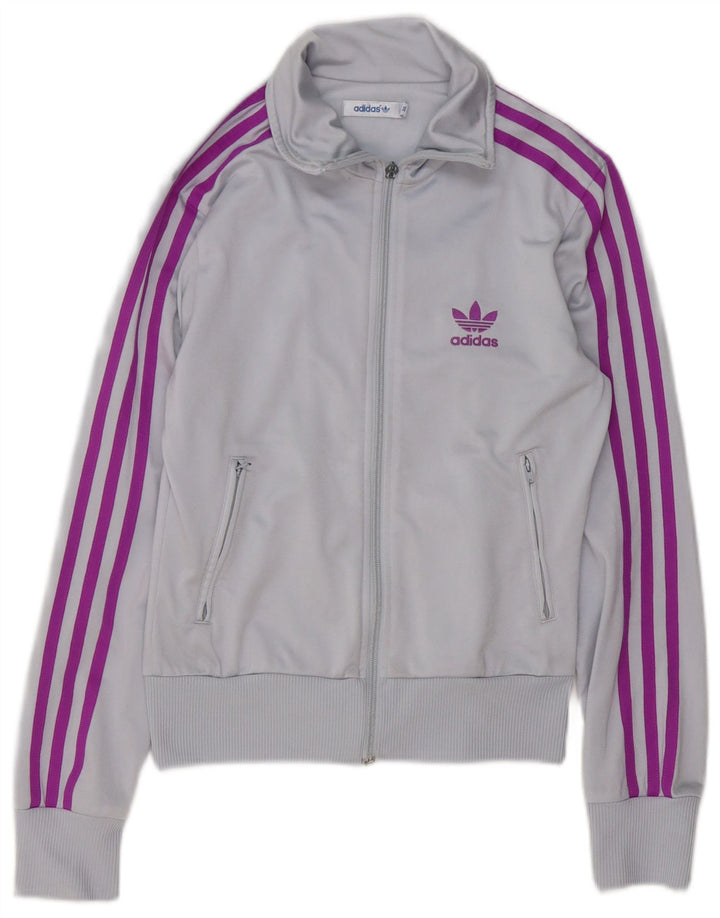 Adidas træningsdragt topjakke til kvinder EU 34 XS Grå polyester