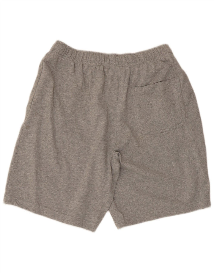 Nike Sportshorts til mænd, mellemgrå flækket bomuld