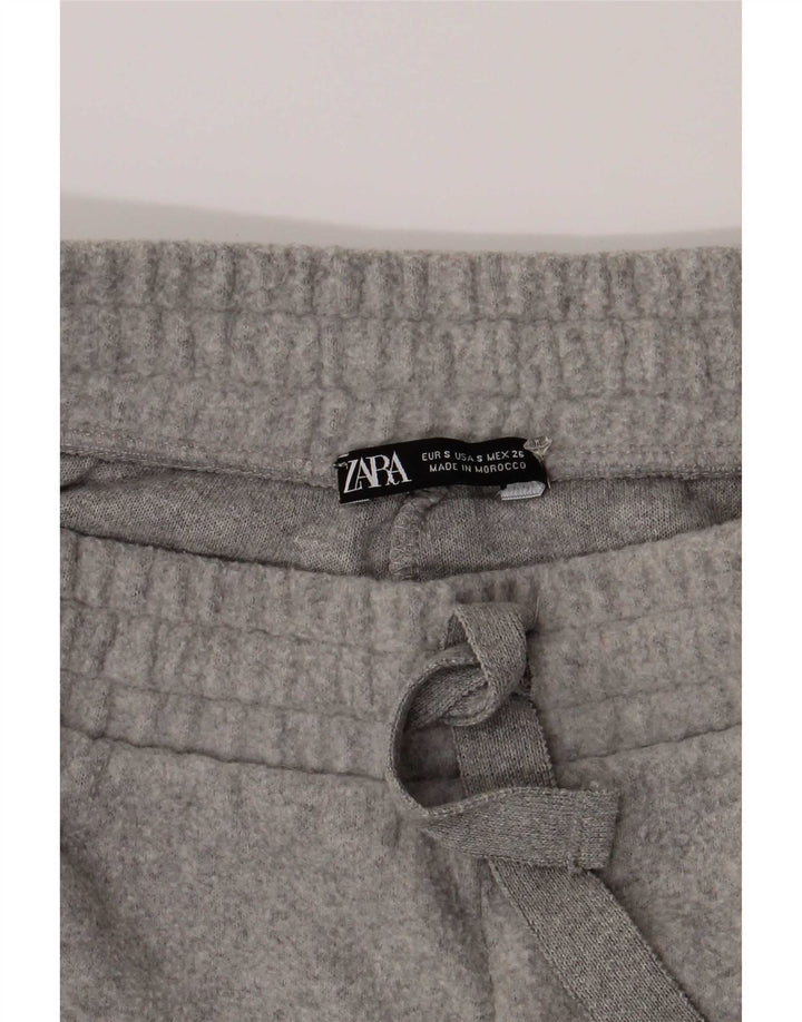 Zara træningsdragt til kvinder Joggers UK 8 Small Grey Polyester