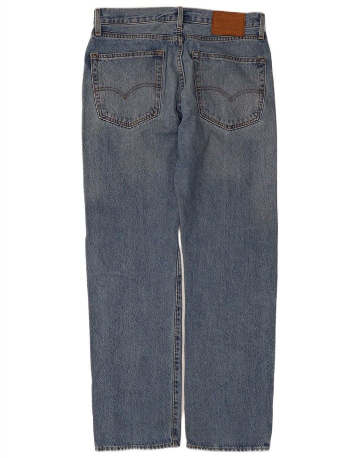 Levi's Herre 551 lige jeans W30 L32 blå bomuld