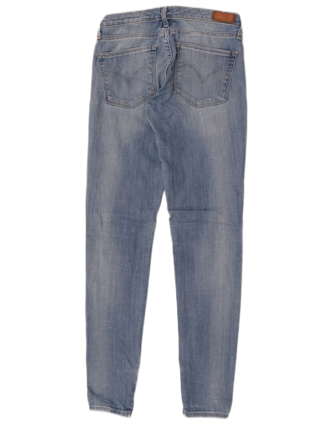 Levi's skinny jeans til kvinder W24 L32 blå bomuld