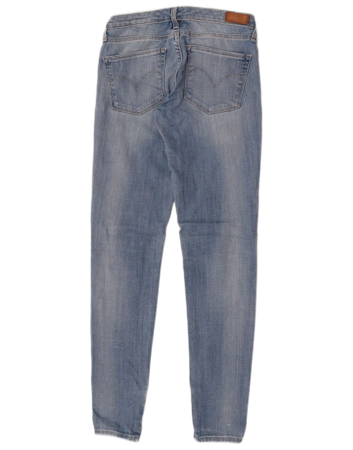Levi's skinny jeans til kvinder W24 L32 blå bomuld