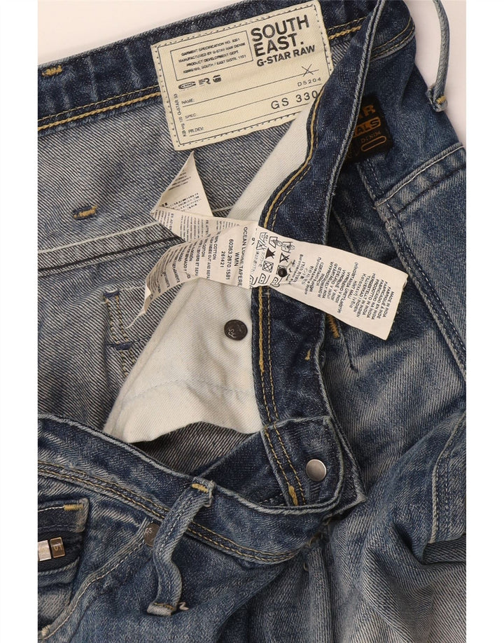 G-Star Herre Distressed Slim Jeans W29 L32 Blå Bomuld