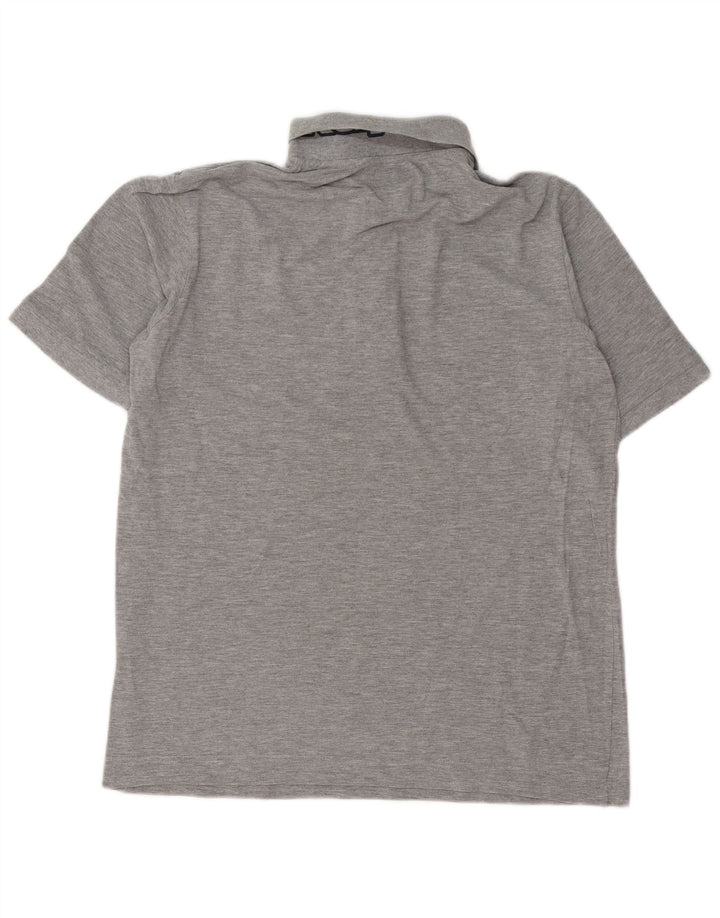 Kappa herre poloshirt, stor grå bomuld