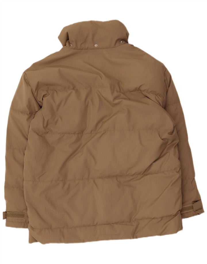 Ellesse Herre Loose Fit Polstret Jakke UK 36 Small Brown