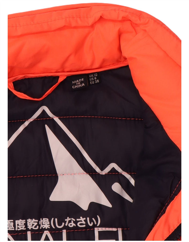 SUPERDRY Polstret jakke til kvinder UK 10 Small Orange Polyester