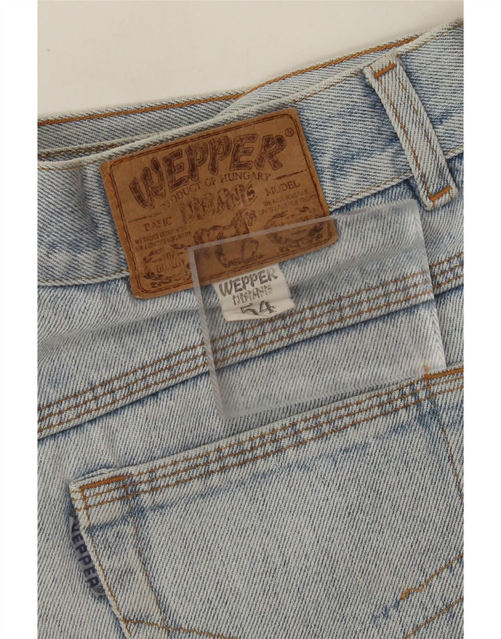 VINTAGE denimshorts til kvinder W32 Large Blue