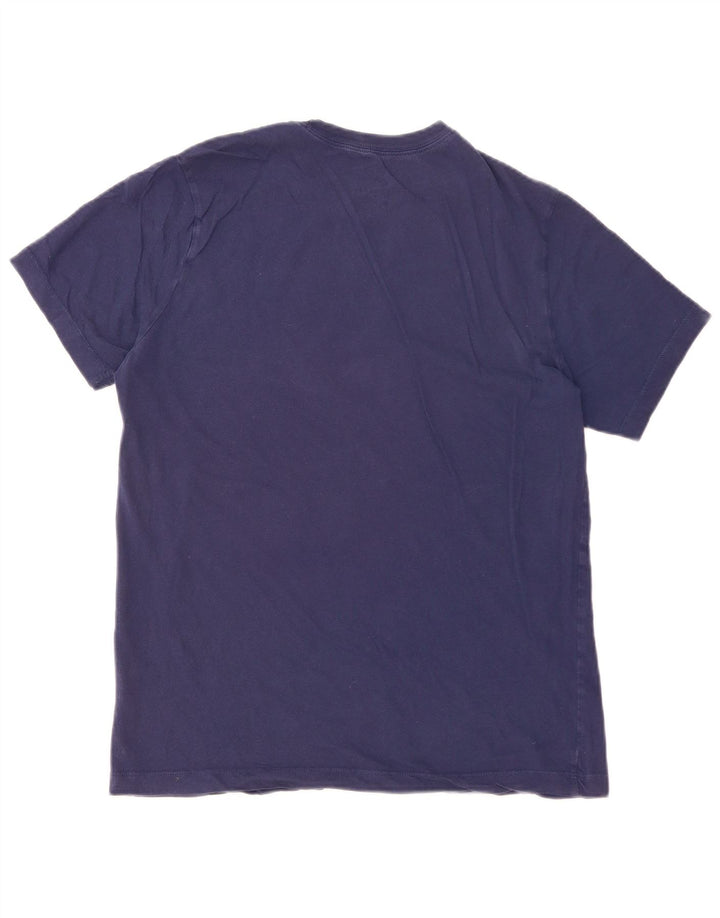 Nike grafisk t-shirt til mænd, medium marineblå bomuld