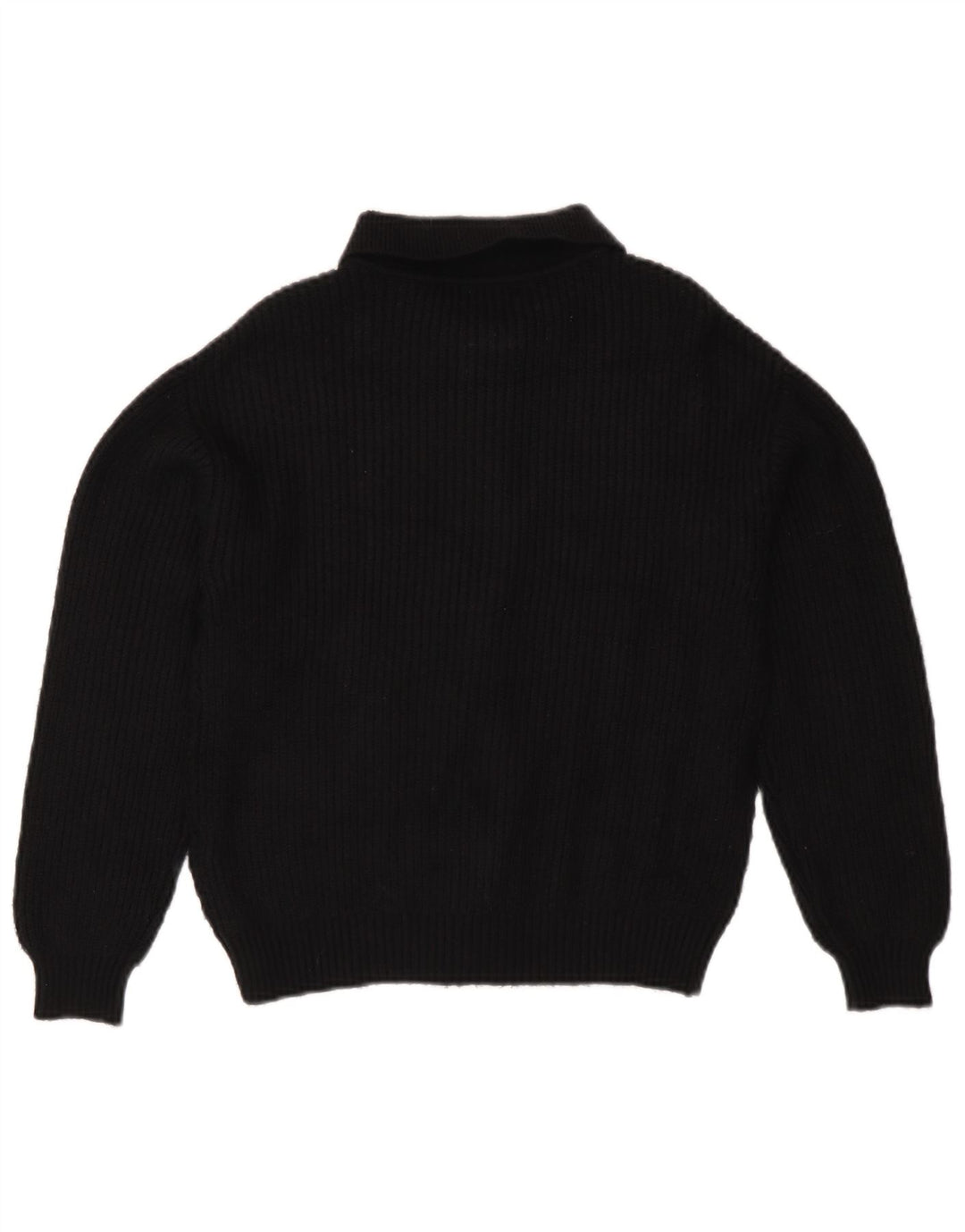 Marks & Spencer dame cardigan sweater UK 6 XS Sort viskose