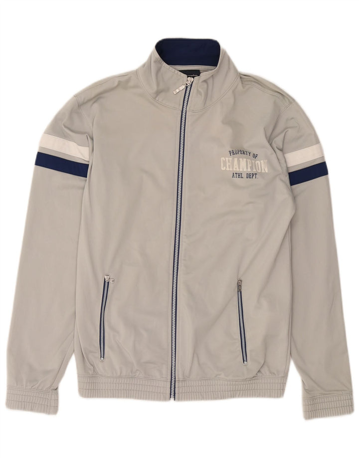 CHAMPION Træningsdragt til mænd Topjakke mellemgrå polyester