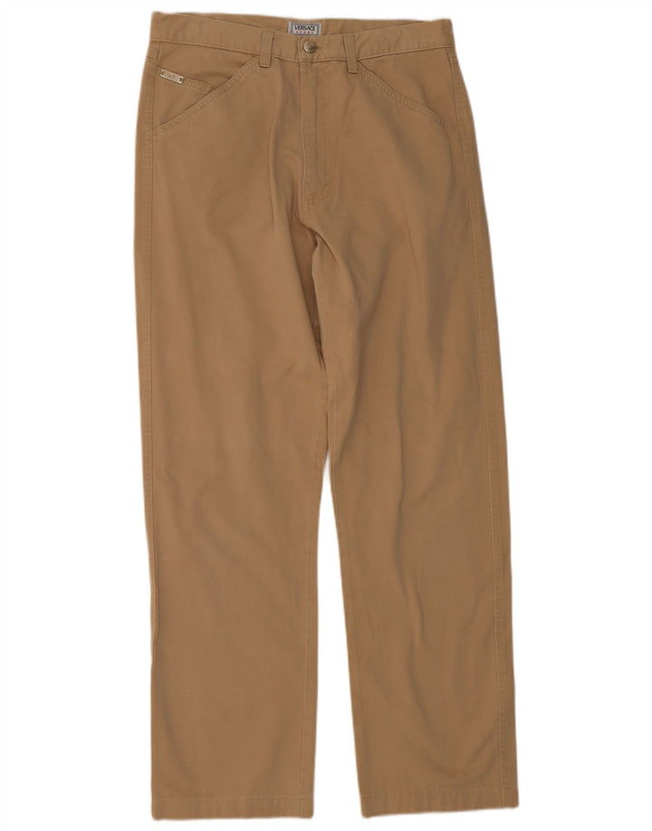 Versace Straight Casual Bukser til mænd W31 L30 Beige