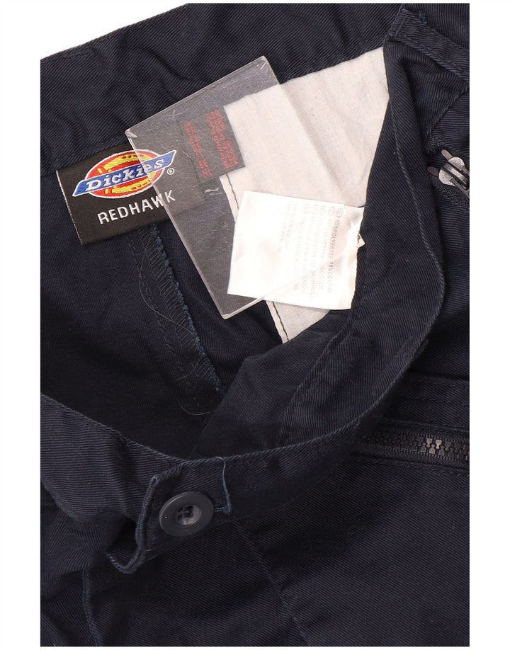 Dickies Herre Redhawk Straight Cargo Bukser W38 L33 Navy Blue Polyester