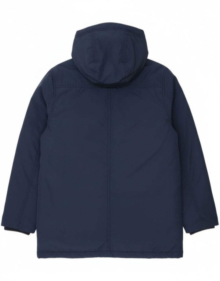 Tommy Hilfiger drenge hætte polstret frakke 13-14 år marineblå polyester