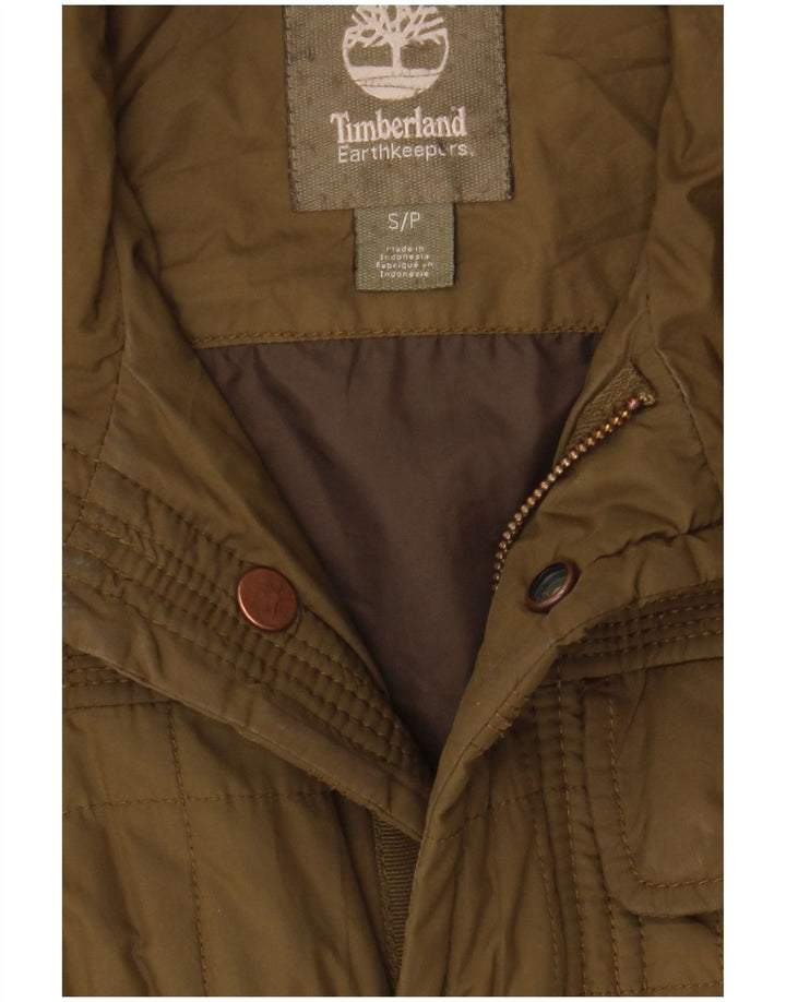 Timberland Herre Utility Jacket UK 36 Small Khaki Polyester