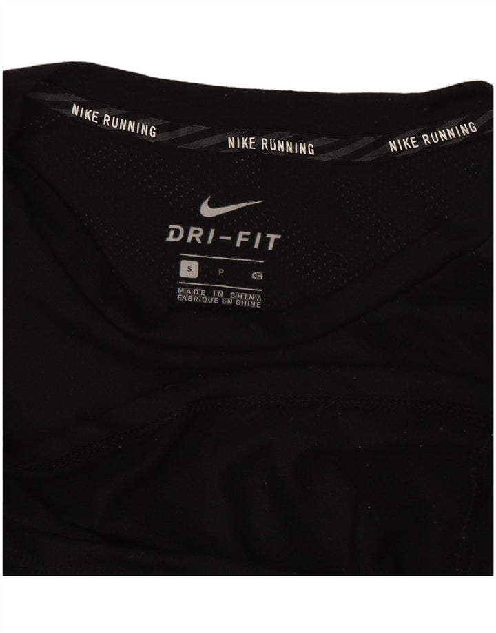 NIKE Herre Brasil Grafisk T-Shirt Top Lille Sort