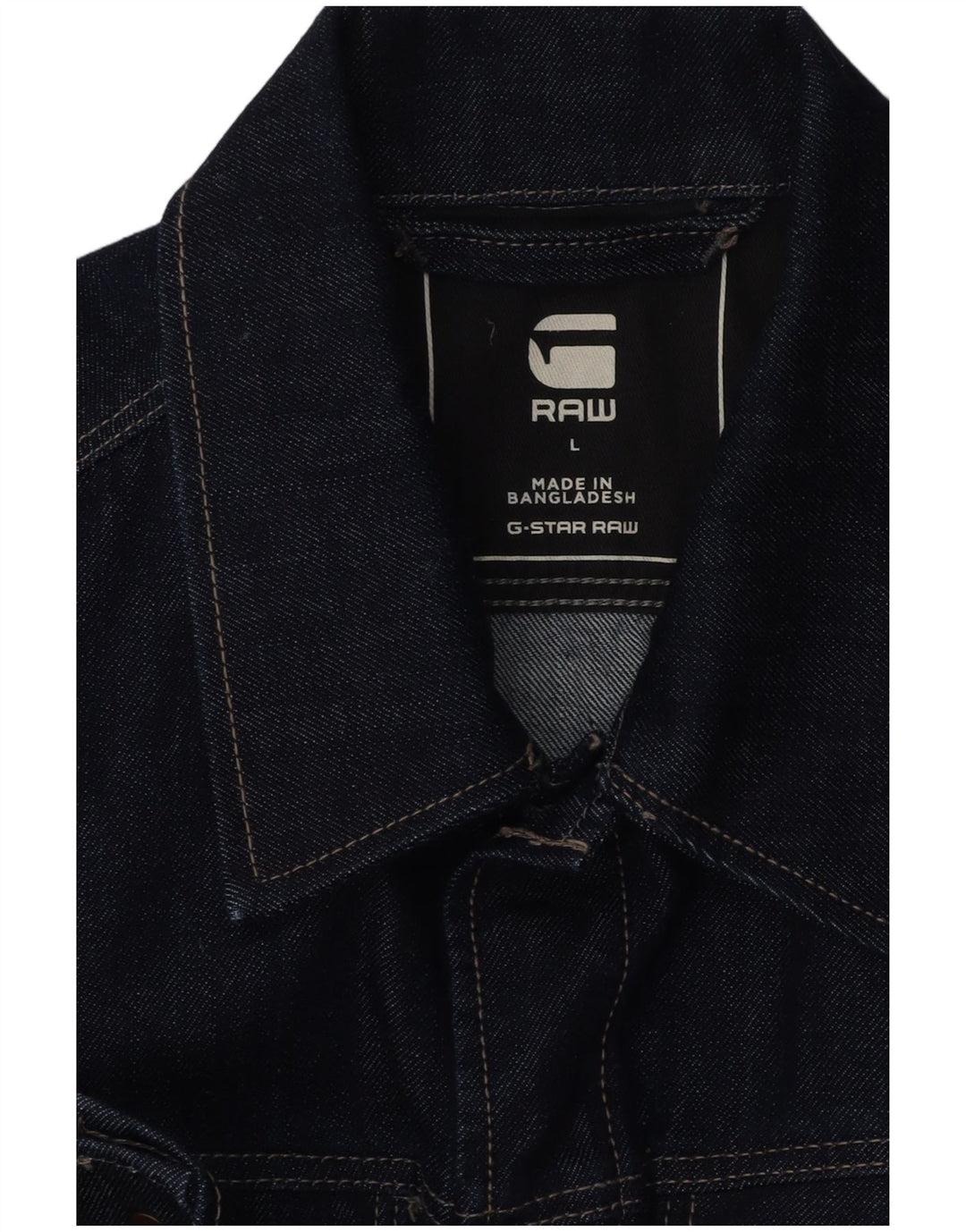 G-Star Herre denimjakke UK 40 Stor marineblå bomuld