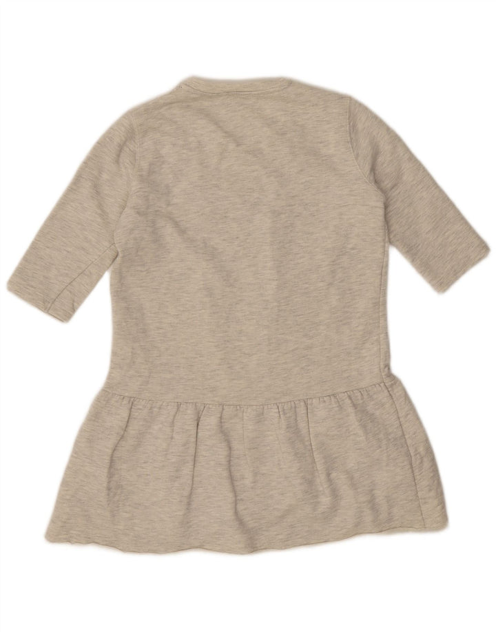 Zara Dame Tunikakjole UK 10 Small Grå Flecked Polyester