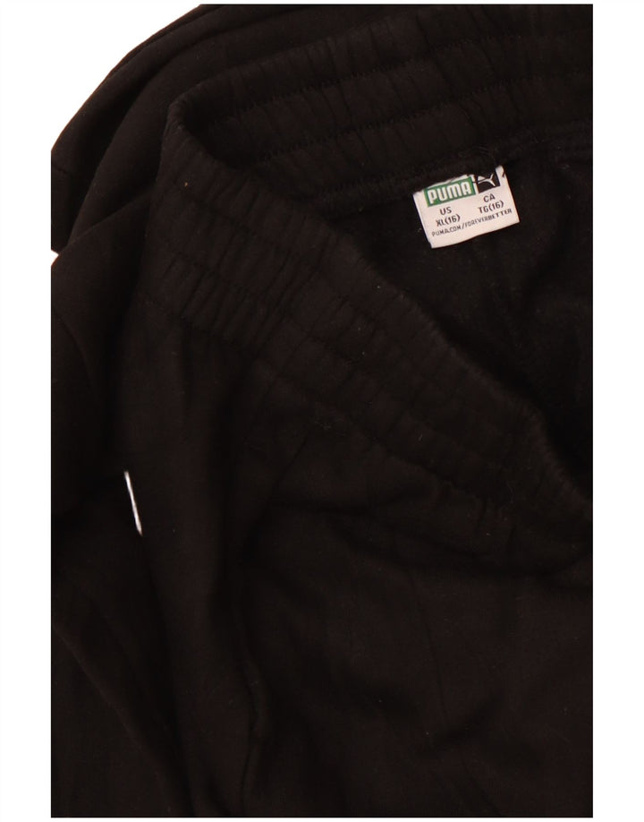 PUMA Piger Grafisk træningsdragt Bukser Joggers 15-16 år XL Sort