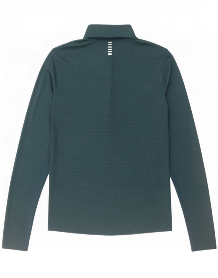 Under Armour Herre Heat Gear Grafisk Pullover Træningsdragt Top Lille Blå