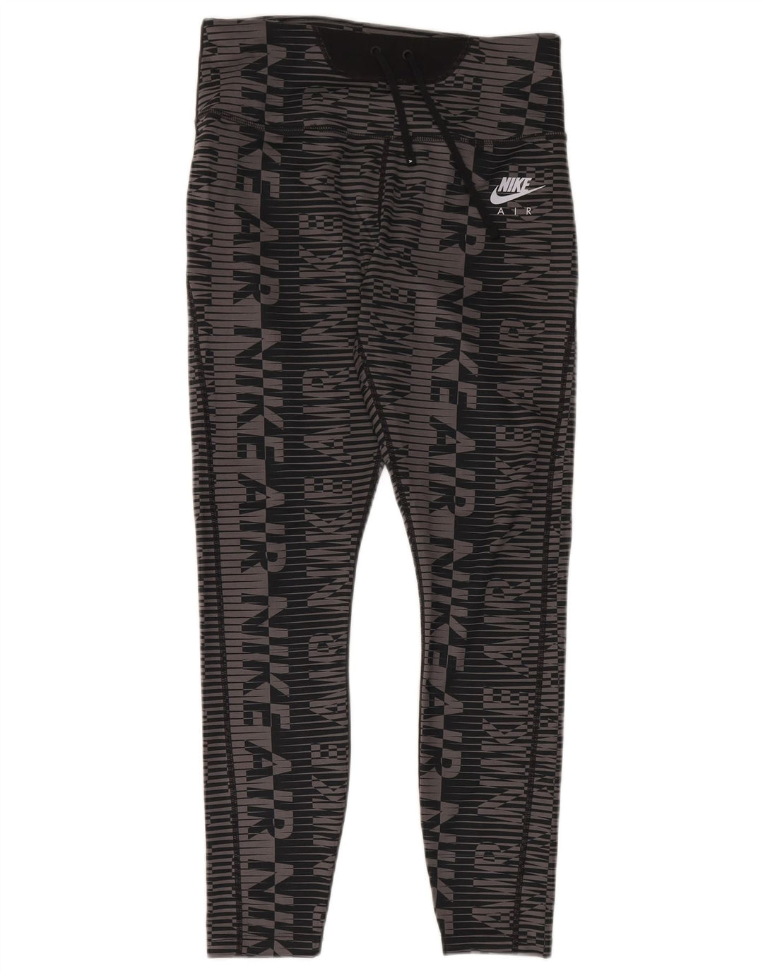 Nike Air Graphic træningsdragt bukser til kvinder UK 14 Medium Grey Geometric