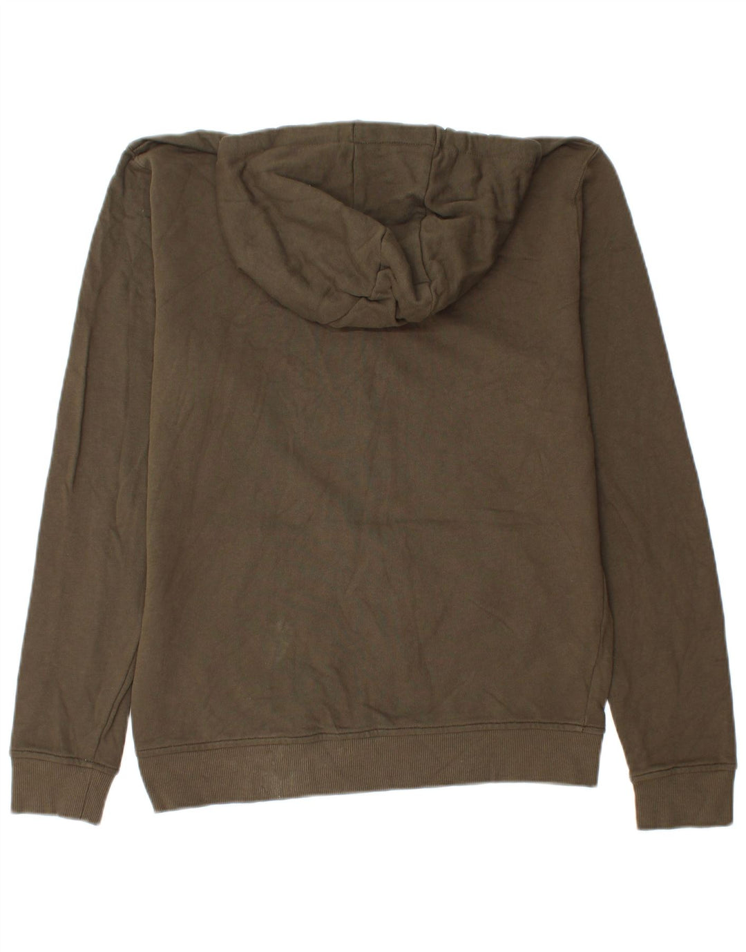 Lyle & Scott Hættetrøje med lynlås til mænd Medium Khaki Bomuld