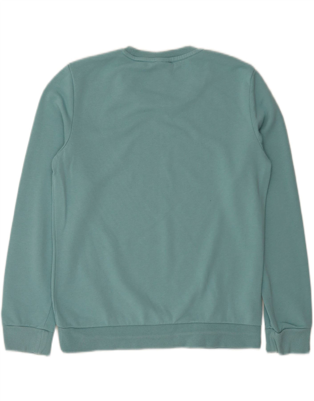 Adidas Graphic Sweatshirt Jumper UK 12/14 Medium Blue Bomuld