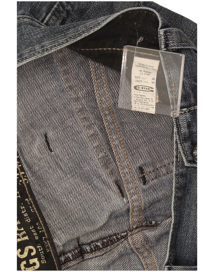 G-Star Herre 3301 Bootcut Jeans W36 L34 Blå Bomuld