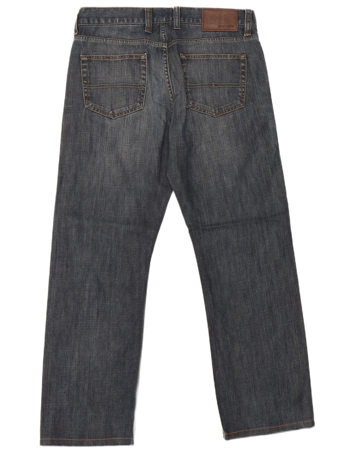 TOMMY HILFIGER Straight jeans til mænd W34 L30 Blå