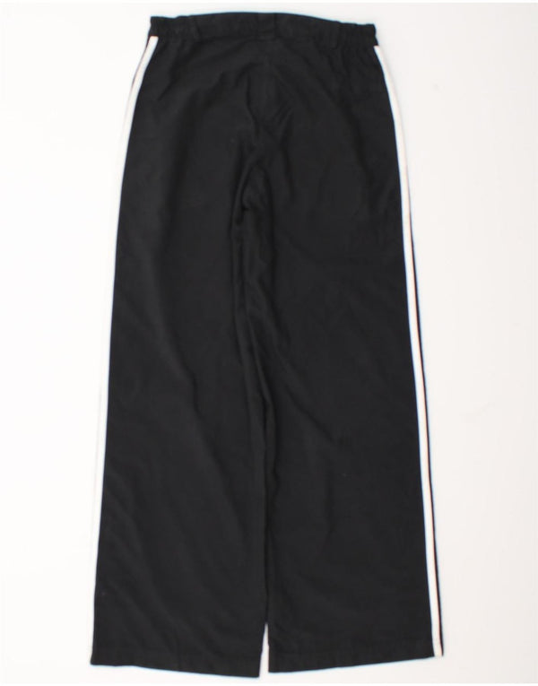 Adidas Herre Wide Leg Casual Trousers UK 8 Small W27 L30 Black Polyester