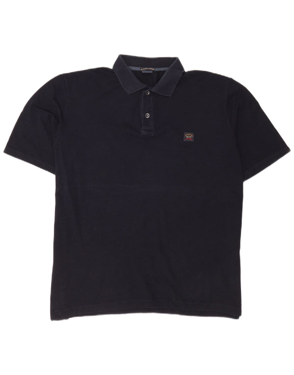 Paul & Shark Herre Yachting Polo Shirt 2XL Navy Blue Bomuld