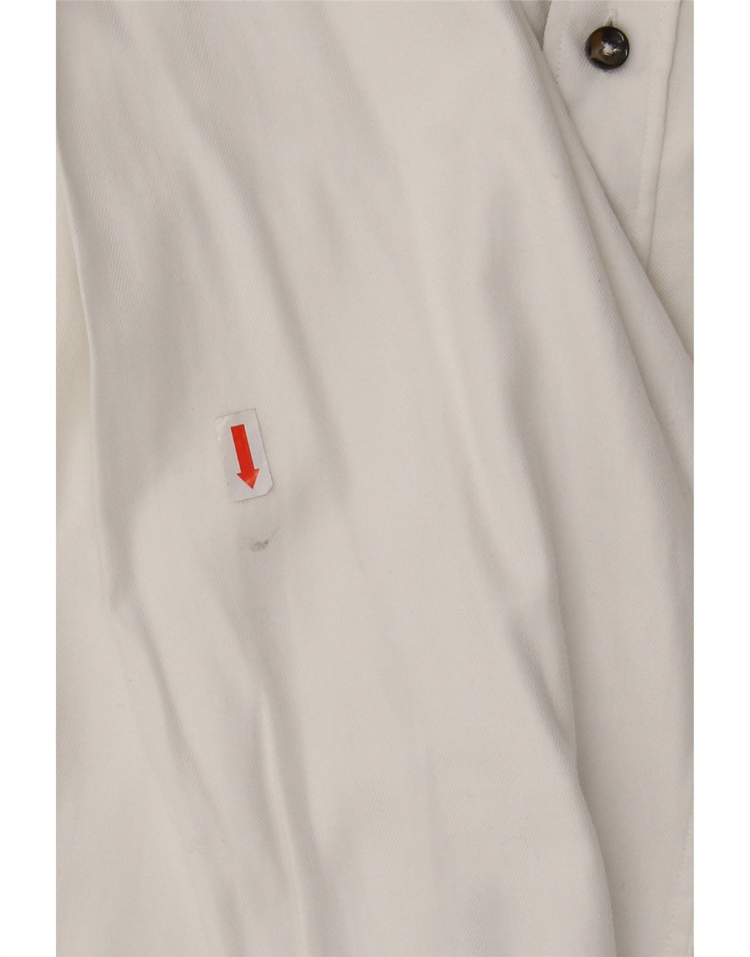 ZARA Mens Tailored Fit Shirt EU 44 XL White Cotton Vintage Zara and Second-Hand Zara from Messina Hembry 