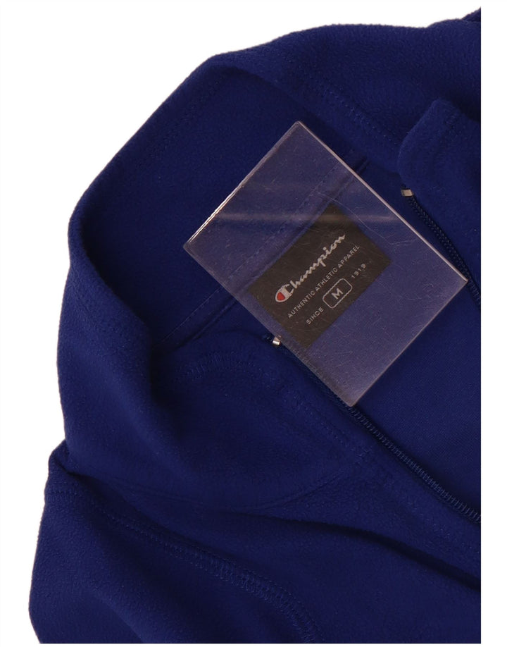 Champion Dame Fleece Jumper med lynlås i UK 12 Medium Blue