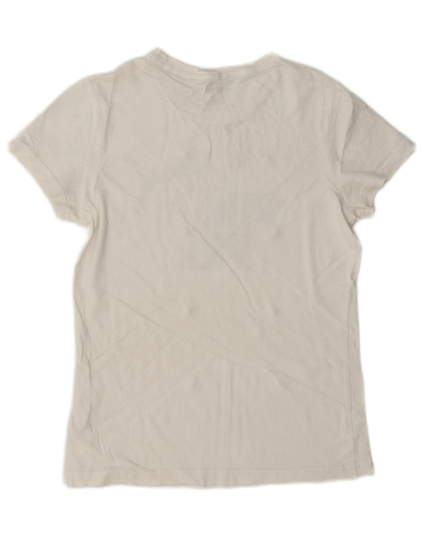 Puma grafisk T-shirt top til kvinder DK 6 XS Hvid