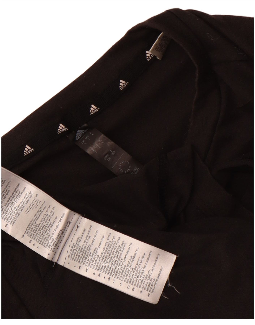 ADIDAS Aeroready T-Shirt Top Stor Sort Polyester