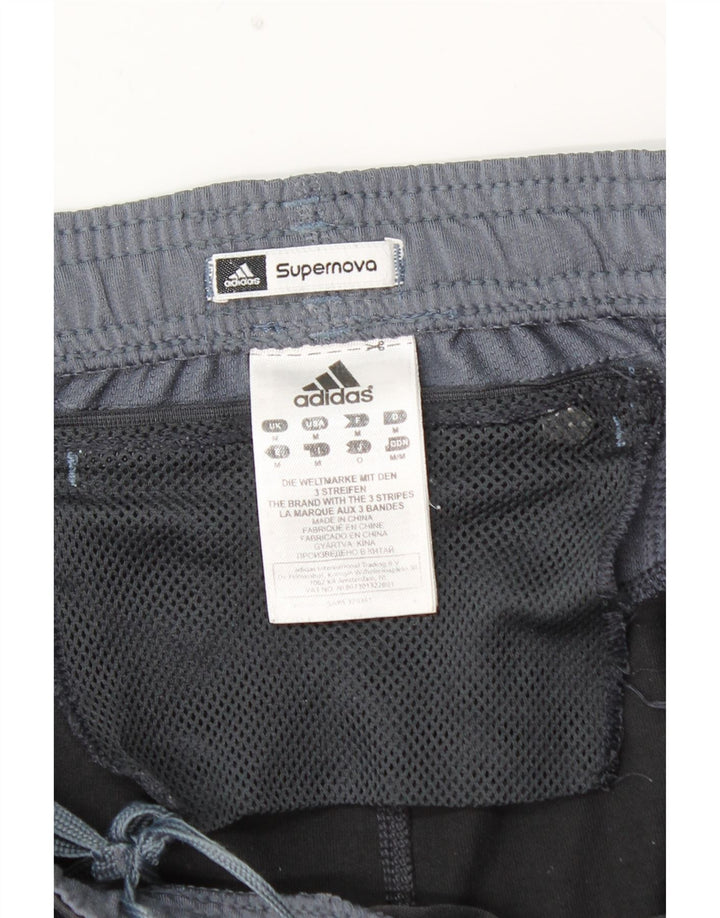 ADIDAS Supernova Leggings til kvinder UK 14 Medium Sort Polyester