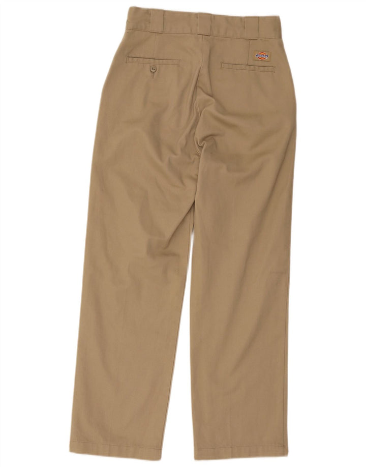Dickies Lige Chinobukser til kvinder W26 L27 Beige Polyester
