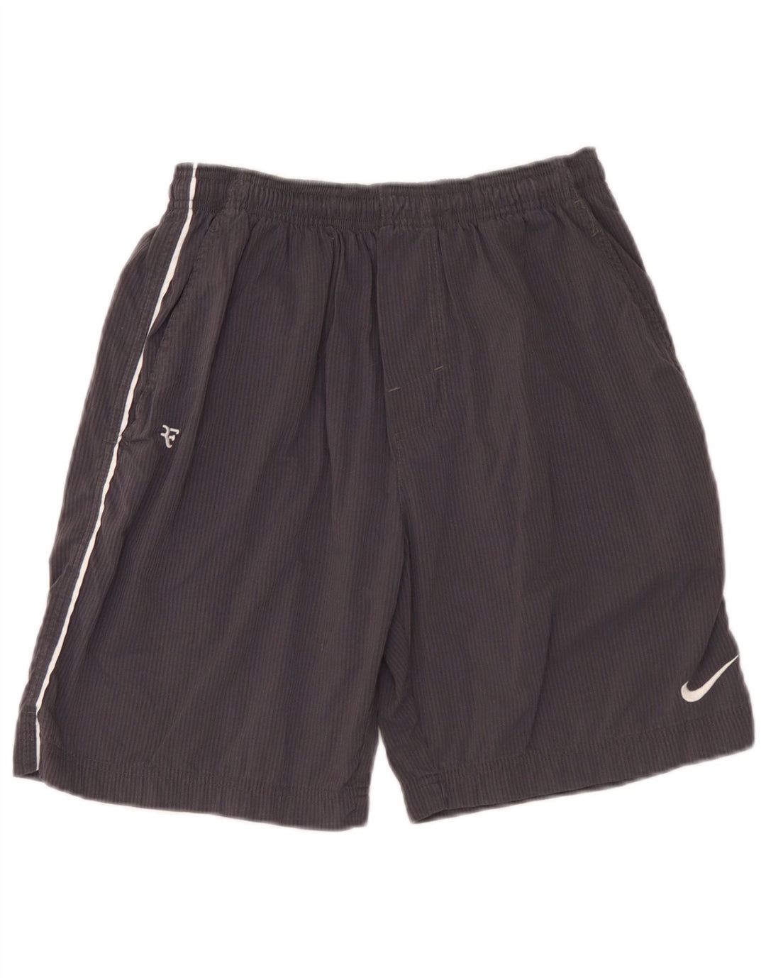 Nike Sportsshorts til mænd, små grå nålestriber