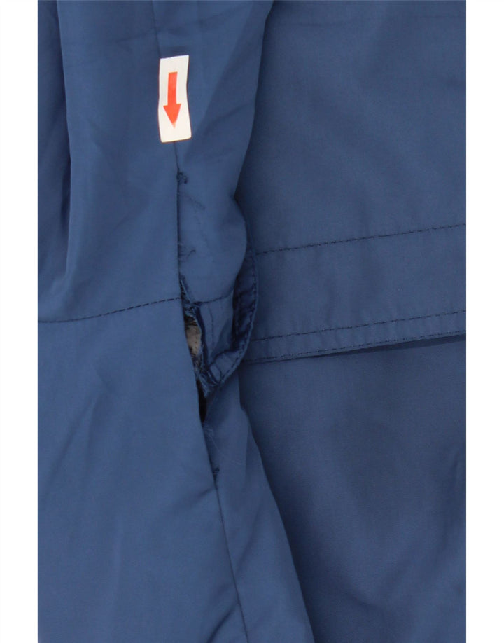 Marks & Spencer Herre Bomber Jacket UK 42 XL Blå Polyester