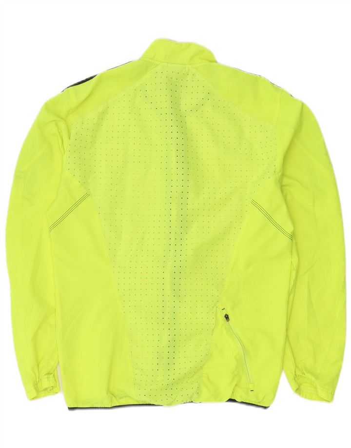 Adidas Løbetøjsjakke til mænd, lille gul polyester