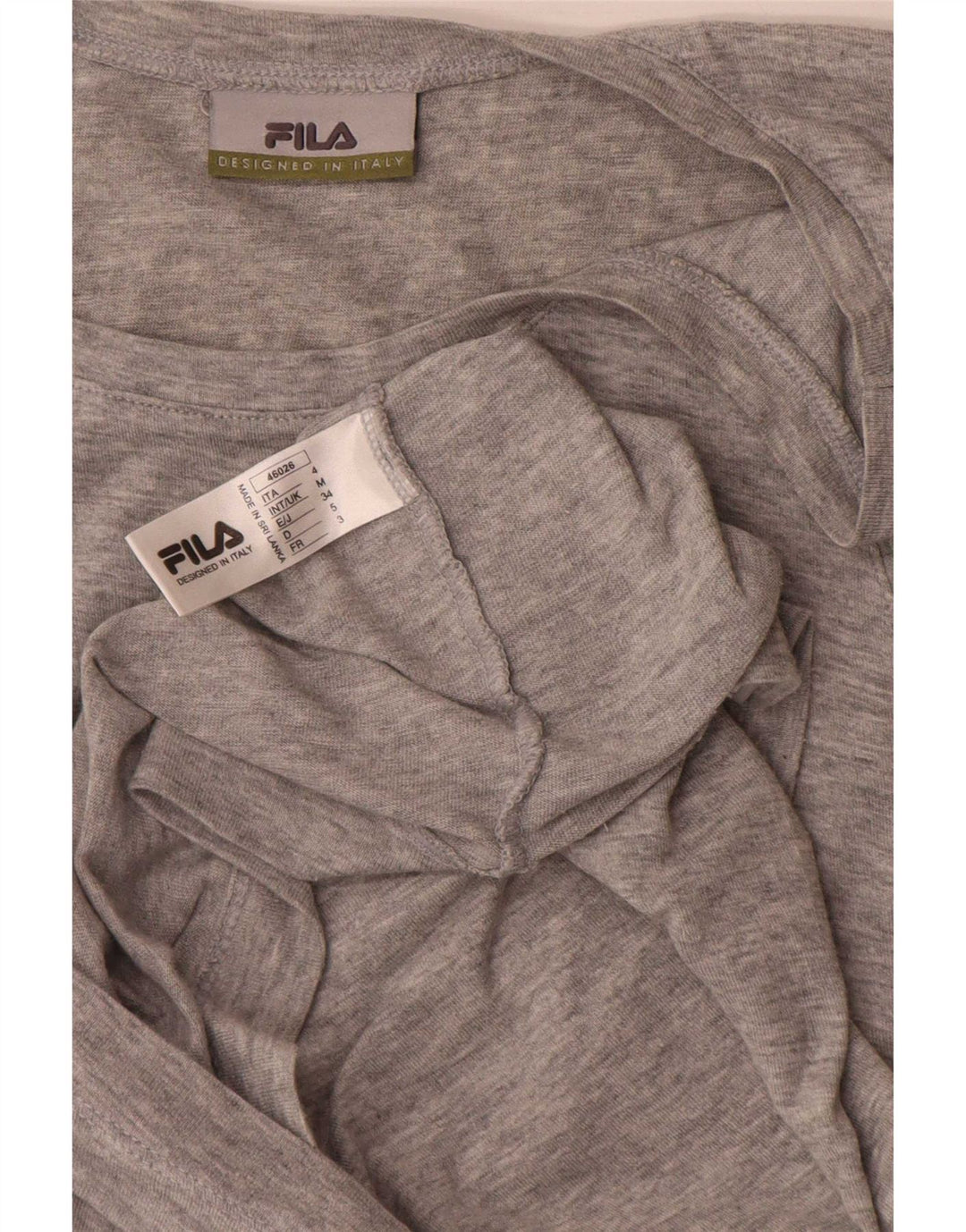 Fila Herrevest Top Medium Grey Flecked Bomuld