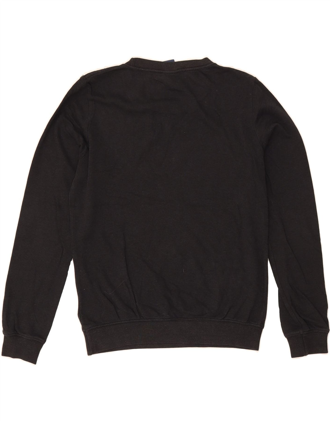 NIKE Womens Graphic Sweatshirt Jumper UK 10 Small Black Cotton Vintage Nike and Second-Hand Nike from Messina Hembry 