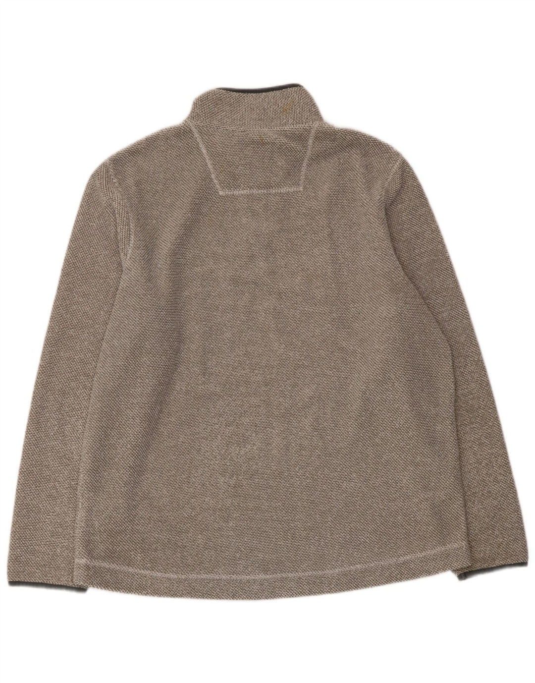 WEIRD FISH Fleece Jumper med lynlås til mænd XL Grå Polyester