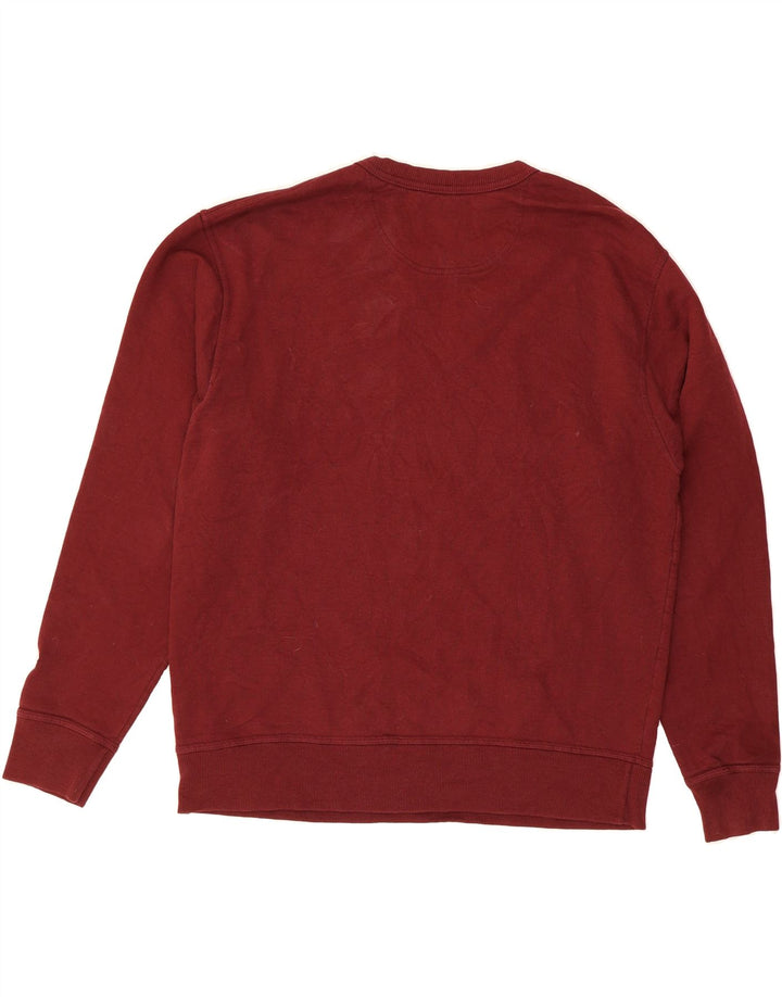 CHAMPION Mens Sweatshirt Jumper Large Maroon Polyester Vintage Champion and Second-Hand Champion from Messina Hembry 